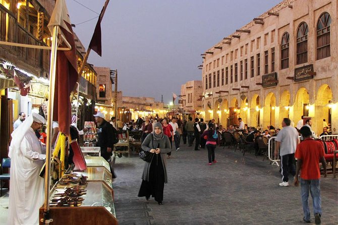 Doha Combo City And Half Day Desert Safari Tour No Hidden cost - Camel ride and sandboarding: small time, big memory