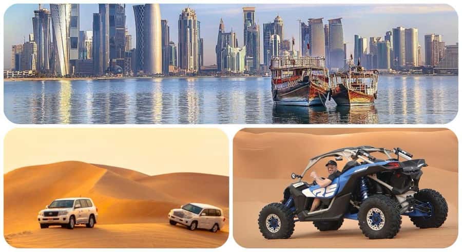 Doha: Combo City Tour and Desert Safari with Camel Ride - How this 8-hour Doha combo actually works