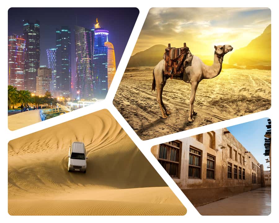 Doha: Combo City Tour, Souq Waqif & 4WD Desert Safari - Katara Cultural Village: art and music stops that actually add meaning