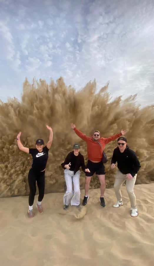 Doha: Desert Safari, Adventure, Sandboarding and Camel Ride - Meeting Point and Getting Started at Qatar National Museum Metro Station