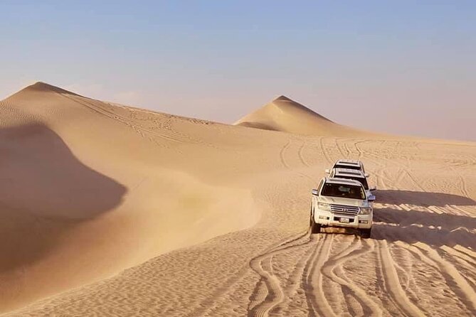 Doha: Desert Safari | Camel ride | Sand-boarding | Quad Biking - Khor Al Udaid Beach: the dunes meet the sea