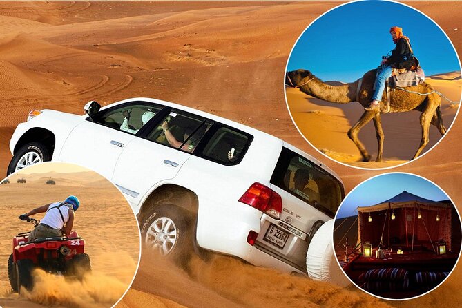 Doha: Desert Safari | Camel ride | Sand-boarding | Quad Biking - Quad biking: the fun part with real responsibility