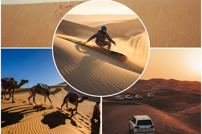 Doha Desert Safari Dune Bashing Camel Ride Sandboarding - How the Doha pickup shapes your whole experience