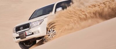 Doha: Desert Safari, Dune Bashing, Inland Sea With Transfers - Getting picked up in Doha and heading for Sealine Beach