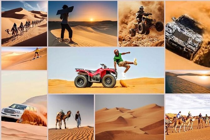Doha: Desert Safari: Dune Bashing, Quad Bikes & Camel Rides - Camel ride at Sealine Beach: short, photo-focused, and timed well