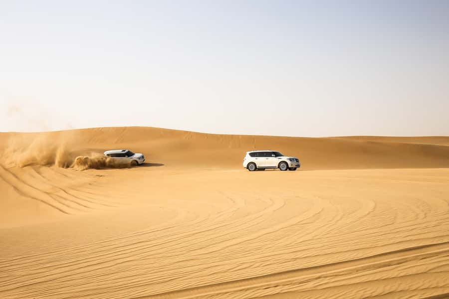 Doha: Desert Safari Dune Bashing, Sandboarding, & Camel Ride - Timing, pickup, and group size: making it smooth in Doha