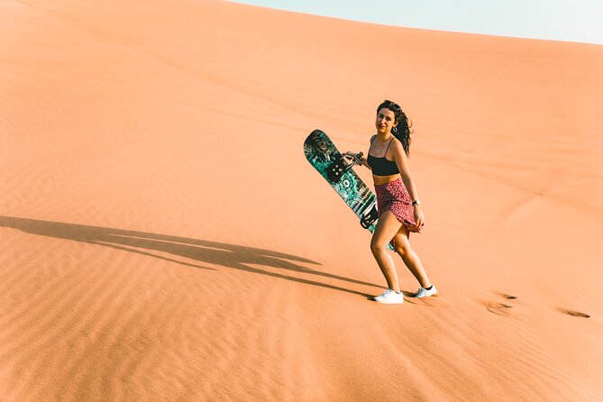 Doha Desert Safari: Dunebashing, Camel, Sandboarding & Inland Sea - Camel Ride for Photos, Not a Long Trek