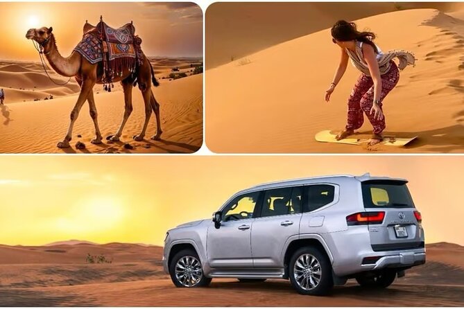 Doha: Desert Safari, Sand Boarding, Camel Ride & Inland Sea - Sandboarding and Dune Bashing: The Thrill Part (and the Safety Reality)
