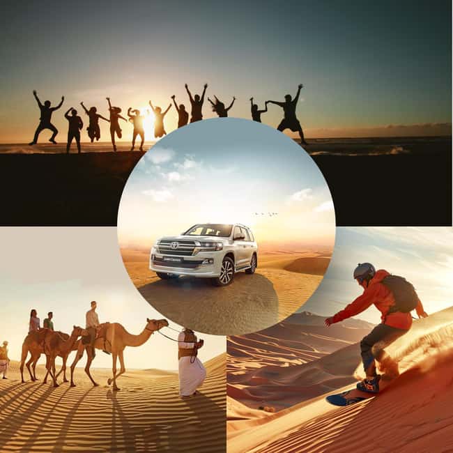 Doha: Desert Safari, Sandboarding, Camel Ride and Inland Sea - Starting at the National Museum Metro: getting into the right rhythm