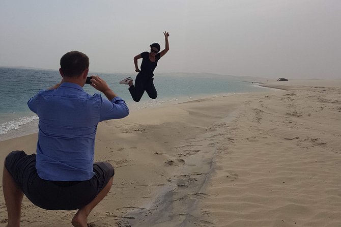 Doha :Half Day Desert Safari | Camel Riding | ATV | Sand Surfing - Sandboarding and sunset timing on the dunes