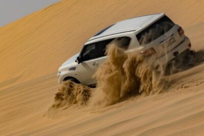 Doha Half Day Desert Safari Dune Bashing Camel Ride Sandboarding - How the 4-Hour Schedule Works (Pickup to Drop-Off)