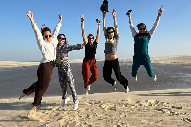 Doha Half Day Desert Safari Dune Bashing Camel Ride Sandboarding - Stop 4: Khor Al Udeid Beach and Sandboarding on the Dunes