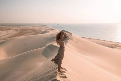 Doha Half Day Desert Safari Dune Bashing CamelRide & Sandboarding - Pickup, group size, and how the timing usually works