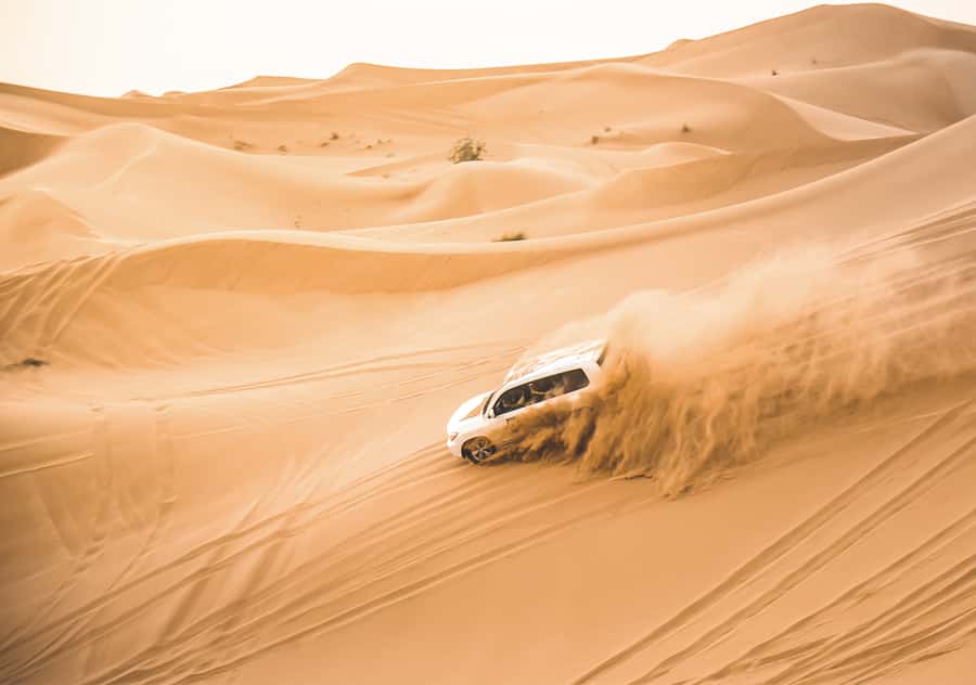 Doha: Half-Day Desert Safari, Quad Bike, Camels & Inland Sea - First Stop: National Museum Metro Exit-1 and the Drive Out