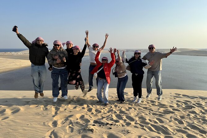 Doha: Luxury Desert Safari, Quad Bike & Sandboarding - Sealine Beach Camel Time with Tea and a Breather