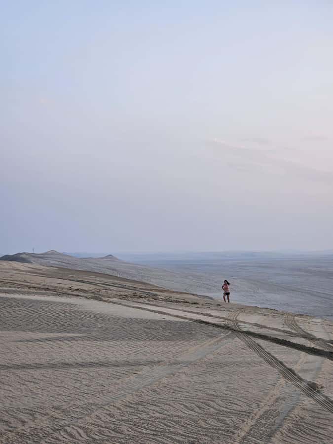 Doha:Private Desert Safari, Falcon, Sandboarding,inland sea - Inland Sea Dune Bashing and Sandboarding: The Main Event