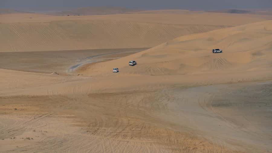 Doha Private Desert Safari, inland sea, sand boarding - Safety, comfort, and who should skip this style of safari