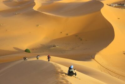 Doha Private Half-Day Guided Desert Safari Tour - Sandboarding and the Dune-Top Photo Effect