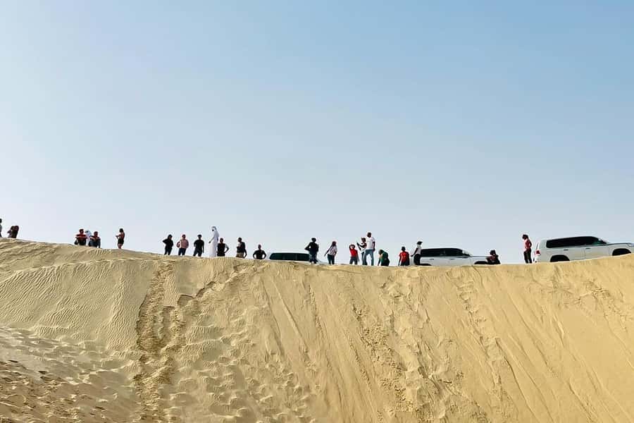 Doha Safari: ATV Ride, Dune Bashing, & Sandboarding Fun - Sandboarding: short, fun, and actually doable