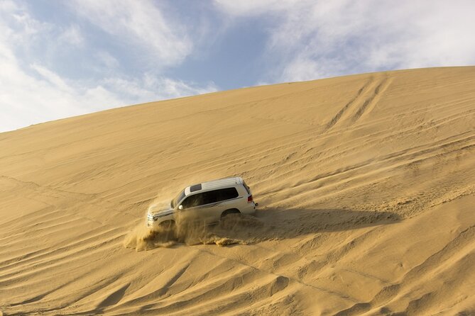 Doha Sunrise Desert Safari Tour| Dune Bashing| Inland Sea visit| Camel Riding - Pickup, Timing, and How to Prepare for a 4-Hour Run