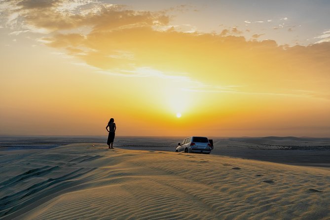 Doha: Sunset Desert Safari, Camels, Sandboarding & Inland Sea - Logistics That Help: Pickup Options, Meeting Point, and Timing