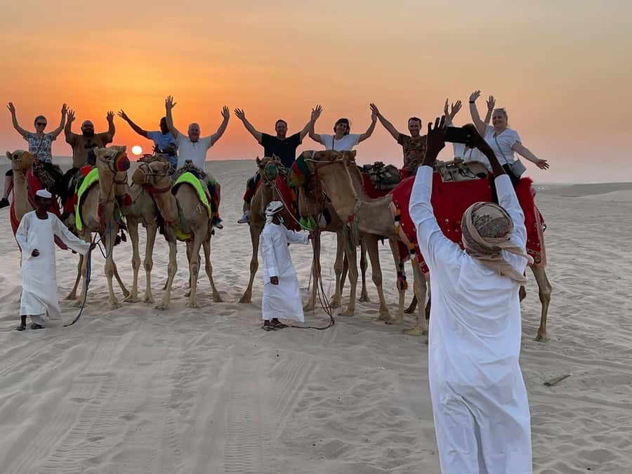 Doha: Sunset Safari, Dune Bashing, Sandboarding & Camel Ride - Key things to know before you go