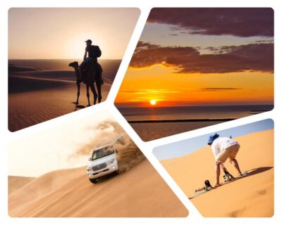 Doha: Sunset Safari, Dune Bashing, Sandboarding & Camel Ride - Pickup from Doha: meeting point and transfer rhythm