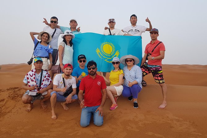 Dubai 4x4 Desert Safari, Quad Bike, Camel Ride & BBQ Dinner - Sandboarding: When You Want Desert Fun Without the Risk