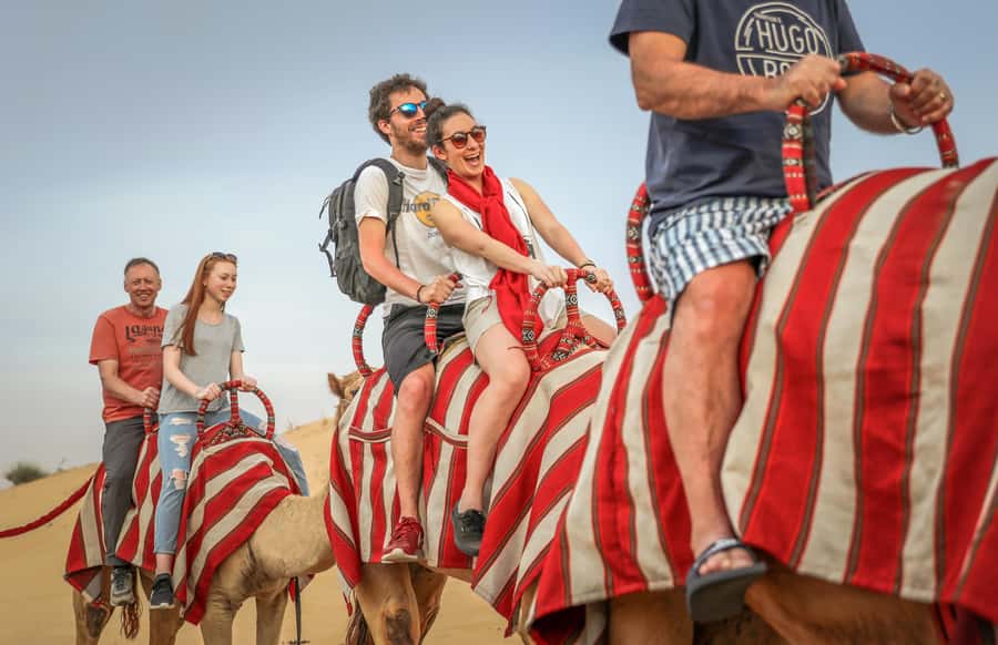 Dubai: Adventure Quad Bike Safari, Camel Ride & Refreshment - Your 60-minute quad-bike ride: where the adrenaline actually happens