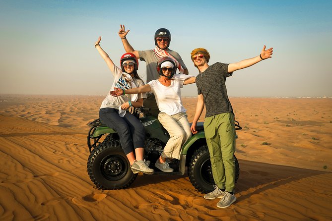 Dubai: Adventure Quad Bike Safari, Camel Ride & Refreshments - Key things to know before you go