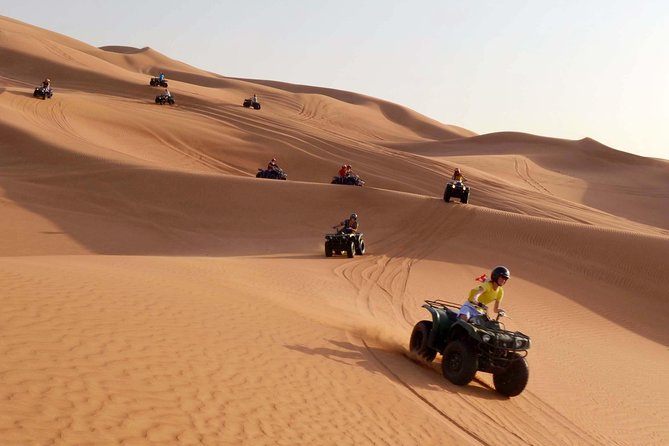 Dubai: Adventure Quad Bike Safari, Camel Ride & Refreshments - Price and value: is $69.42 a fair deal for a 4-hour desert break?