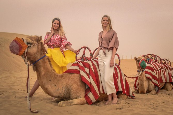 Dubai: Adventure Quad Bike Safari, Camel Ride & Refreshments - Entering the quad bike: safety briefing, helmets, and real dune time