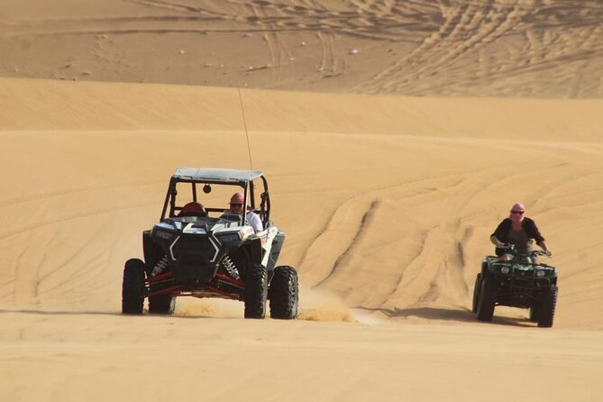 Dubai Buggy Tour in red sands and Desert Safari - Polaris Razor driving: how the self-drive feels in practice