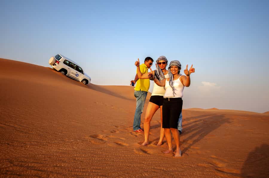 Dubai Cityscape and Desert Safari Full-Day Tour - Dubai’s signature stops: Creek views, Jumeirah Mosque, and Burj Khalifa
