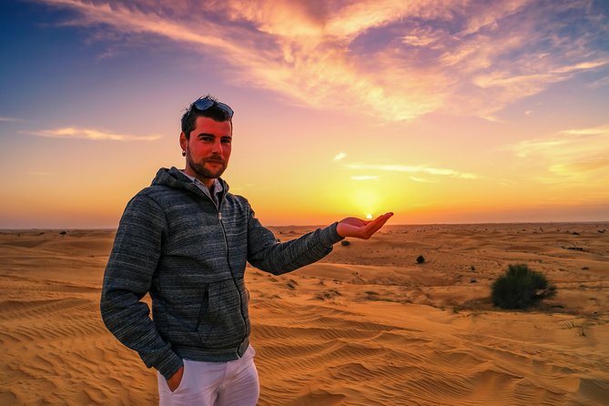 Dubai Desert Discovery: Red Dunes Safari, Sandboard & Camel Ride - Camel ride and photo time: fun, but keep it short