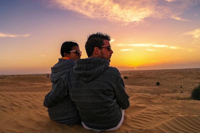Dubai Desert Journey: Red Dunes Safari with BBQ in Bedouin Camp - Lahbab Bedouin camp: Gahwa, dates, henna, shisha, and falcons