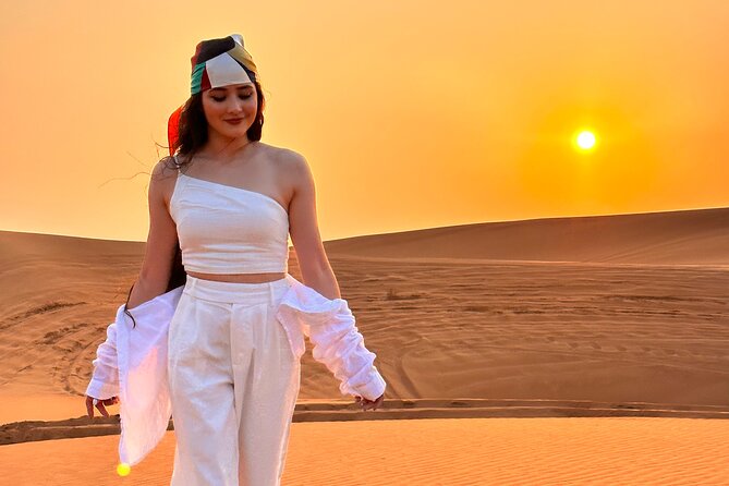 Dubai Desert Safari (ADVANCE) - Desert activities you can actually do: camel ride, sandboarding, and henna