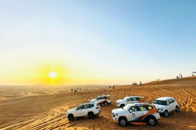 Dubai Desert Safari:BBQ Dinner, Dune Bashing & Live Entertainment - Dune bashing in a 4x4 Land Cruiser: thrill with real control