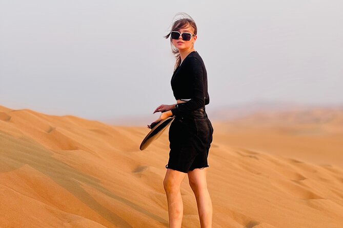 Dubai Desert Safari, BBQ, Live Shows, Camel, Sandboard (7-Hours) - BBQ Dinner Details: Veg and Non-Veg Plus Drinks Included