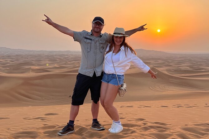 Dubai Desert Safari & Buffet Dinner and Camel ride with PRIVATE CAR - Key highlights at a glance