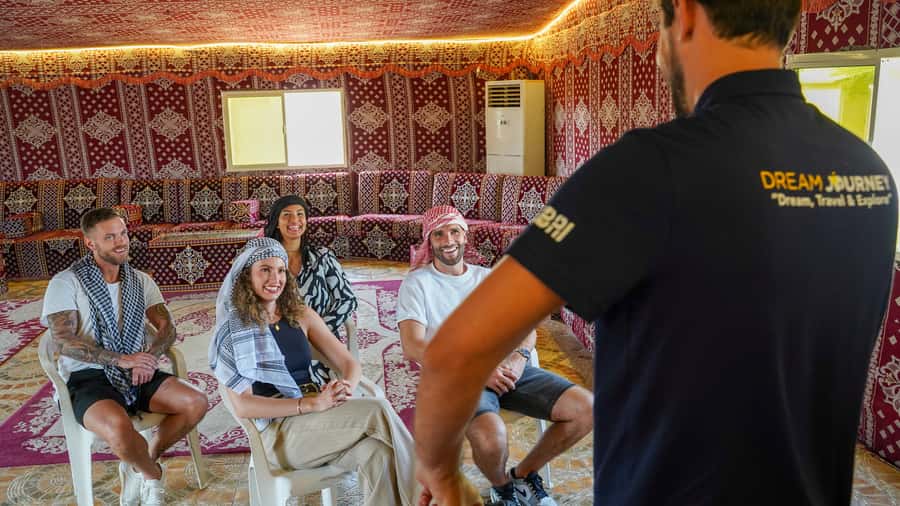 Dubai Desert Safari - Camel Ride, Sandboarding & 30 Min Quad - 45 Minutes of Dune Bashing: The Thrill Part (With Real Safety Gear)