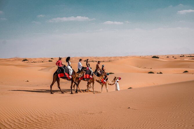Dubai Desert Safari: Camel Ride, Sandboarding, BBQ & House Drinks - How long it takes and how the schedule moves