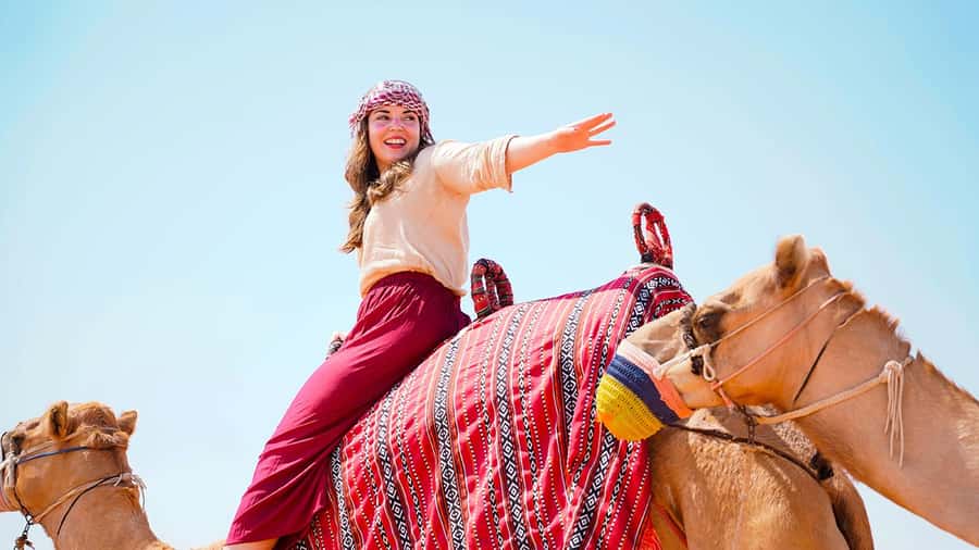 Dubai: Desert Safari, Camel Ride, Sandboarding, Quad Bike - Quad biking over Lahbab dunes: the thrill option with real risk