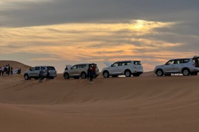 Dubai Desert Safari, Camel Ride, Shisha, Henna, Live BBQ & Shows - Dune Bashing and Sandboarding: The Part You Should Dress for