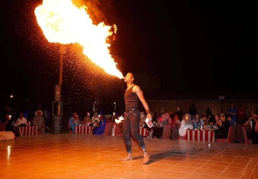 Dubai: Desert Safari Camel Riding, Sandboarding & BBQ Dinner - BBQ Dinner and Drinks: What You Actually Get for the Price