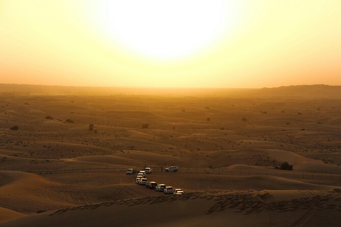 Dubai Desert Safari Dune Bashing, Camel Ride, Sandboarding & BBQ - 4WD dune-bashing on Lahbab red dunes: the thrill part (and how to handle it)