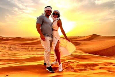 Dubai Desert Safari Premium Tour - Getting to Lahbab: pickup timing and the drive out