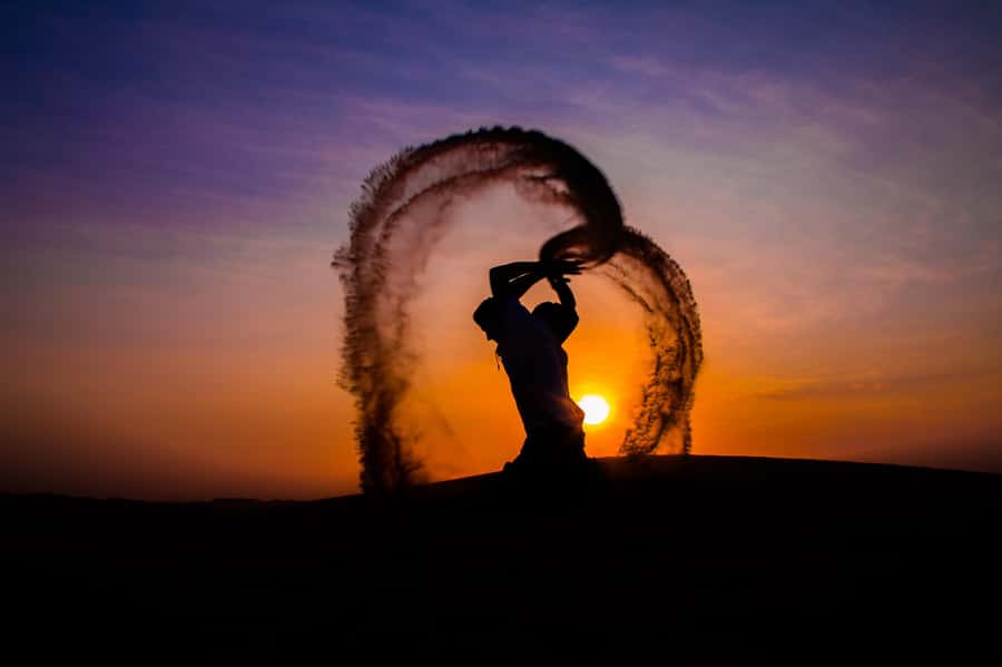 Dubai: Desert Safari, Quad Bike, Camel Ride & Al Khayma Camp - Camel Ride Across Open Dunes: the calm view break
