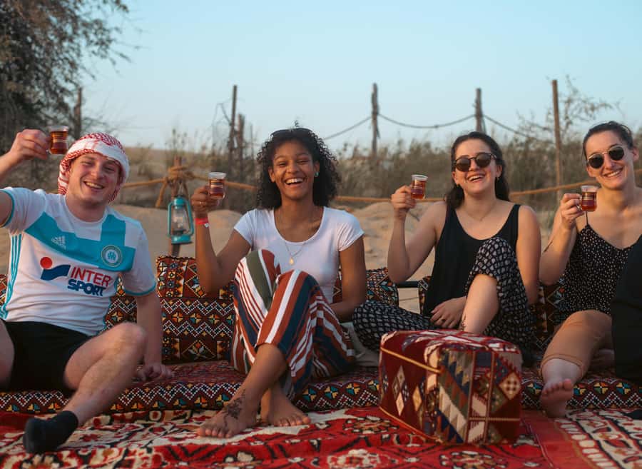 Dubai: Desert Safari, Quad Bike, Camel Ride & Al Khayma Camp - Al Khayma Desert Camp: dinner, shows, and desert hospitality
