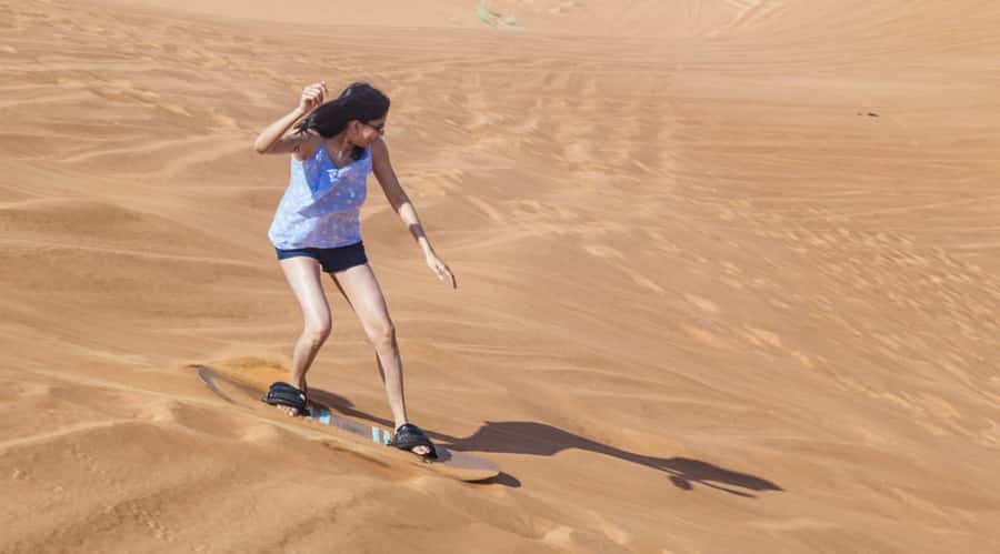 Dubai: Desert Safari, Quad Bike, Camel Ride and Sandboarding - Dune Bashing in a Land Cruiser: The Adrenaline Part Done Right